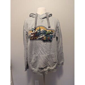 Walt Disney World Parks Large Grey Hoodie Sweater 2014